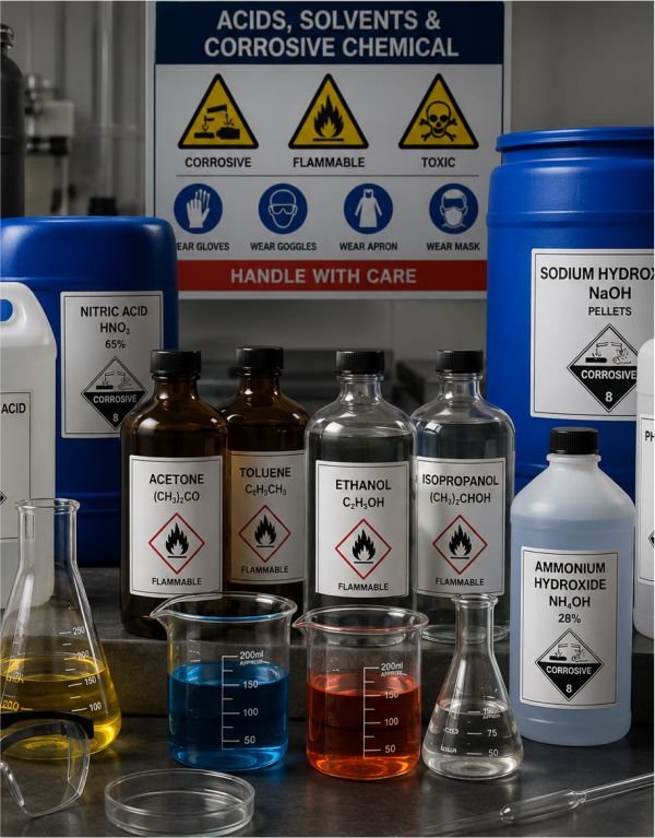 Acids, Solvents & Corrosive Chemical Processing