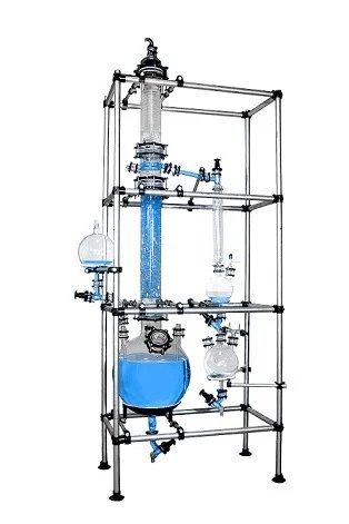 Short Path Distillation Unit (SPDU) system assembly